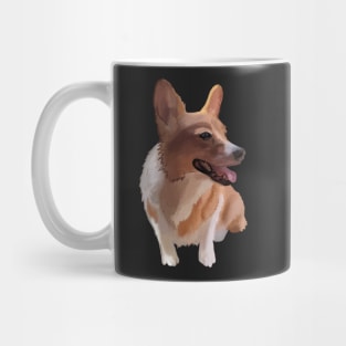 Happy Corgi Dog Mug